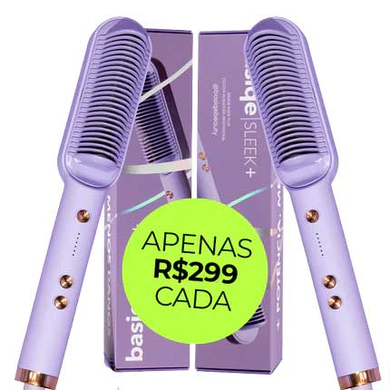 SLEEK PLUS | Escova Alisadora